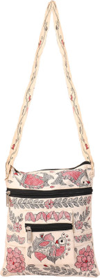 

iMithila Women Casual Multicolor Cotton Sling Bag