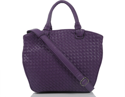 

Crawler Girls Casual Purple Leatherette Hand-held Bag