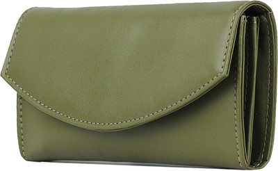

AFRE Women Casual Green PU Clutch