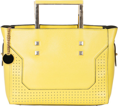 

Gatasmay Girls Formal Yellow Leatherette Satchel