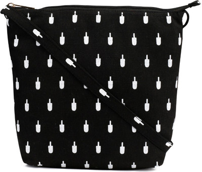 

Cappuccino Women Casual Multicolor Canvas Sling Bag