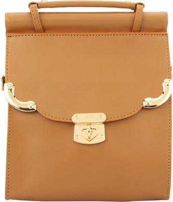 

D'oro Women Casual Brown PU Sling Bag