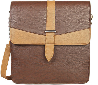 

Louise Belgium Women Casual Brown Leatherette Sling Bag