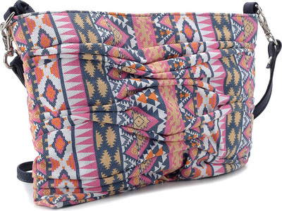 

Fastrack Women Casual Multicolor PU Sling Bag