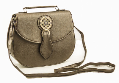 

Voaka Women Casual Beige Leatherette Sling Bag