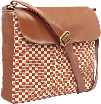 

Hi Look Women Casual Multicolor Canvas Sling Bag
