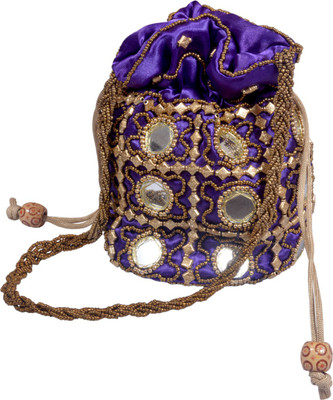 

Shopolics Girls Casual Multicolor Cotton Shoulder Bag
