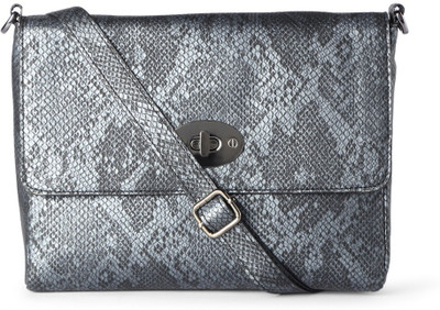 

Van Heusen Women Grey Leatherette Sling Bag