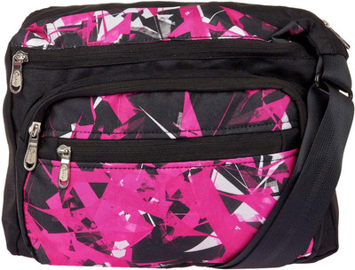 

JG Shoppe Men & Women Casual Multicolor Polyester Sling Bag