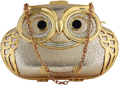 

Brazeal studio Women Evening/Party Multicolor Metal Sling Bag