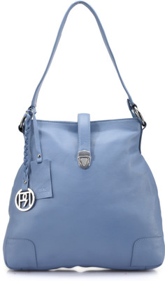 

Phive Rivers Women Casual Blue Genuine Leather Sling Bag