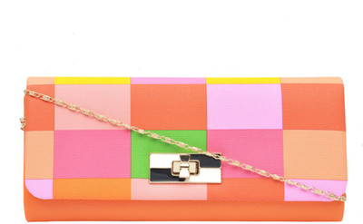

Hawai Women Evening/Party Multicolor PU Sling Bag