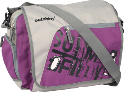 

Outshiny Men & Women Casual Multicolor Polyester Messenger Bag