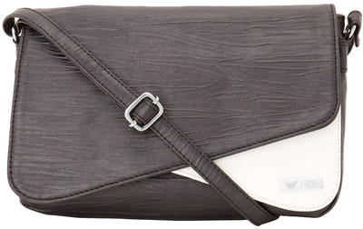 

Beau Design Women Casual Black PU Sling Bag