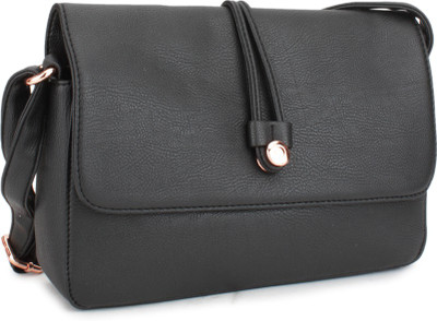 Caprese Women Casual Black Sling Bag