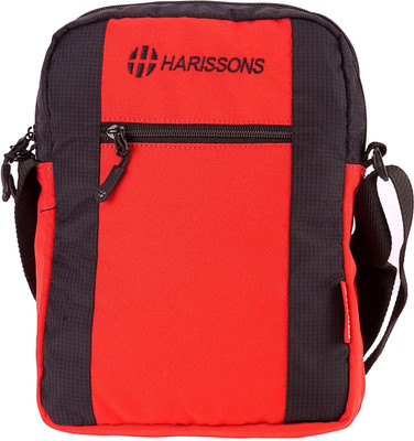 

Harissons Men Casual Black Polyester Sling Bag