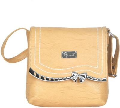 

Hawai Women Formal Khaki PU Sling Bag