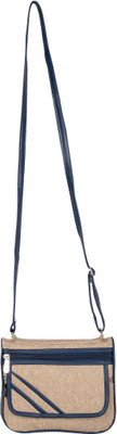 

Starz Women Casual Beige PU Sling Bag