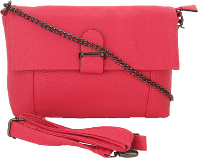 

Alvaro Castagnino Women Casual Pink PU Sling Bag