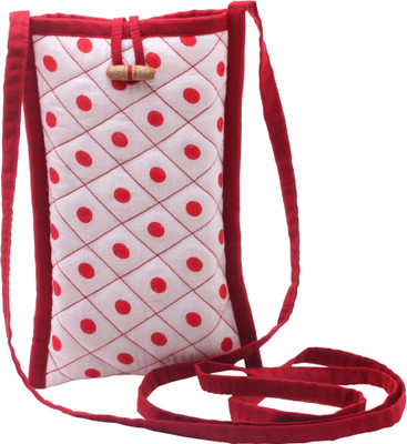 

Flying Thread Women Casual White Cotton Sling Bag