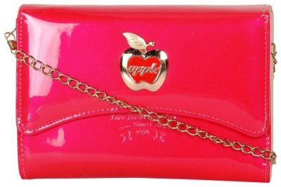 

Nxt Gen Girls Evening/Party Pink Leatherette Sling Bag