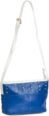 

Ayeshu Women Casual White PU Sling Bag