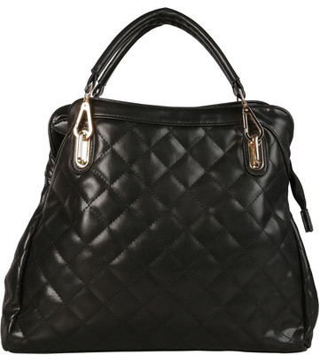 

Creative India Exports Women Casual Black PU Tote