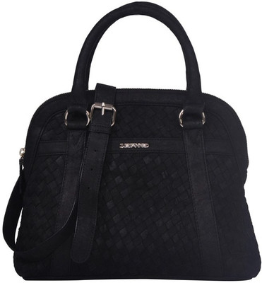 

Justanned Women Casual Black Genuine Leather Sling Bag