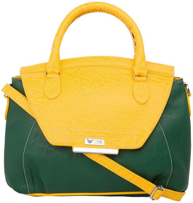 

Beau Design Women Casual Yellow PU Sling Bag