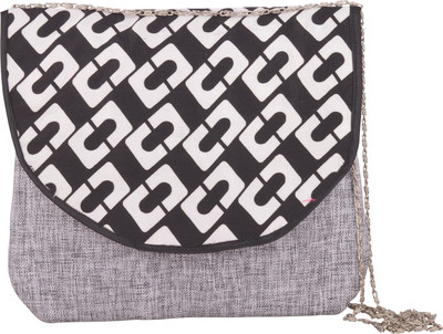 

Arisha kreation Co Women Casual Grey Cotton Sling Bag