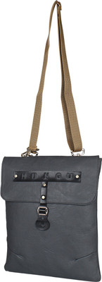 

Tryfeet Women Casual Grey PU Sling Bag