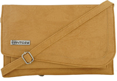 

Fantosy Women Casual Beige PU Shoulder Bag