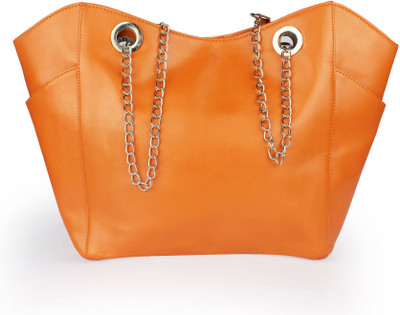 

SSS Women Evening/Party Orange Leatherette Sling Bag