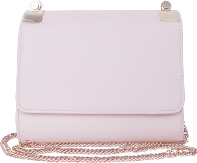 

Feliza Women Casual Pink Leatherette Sling Bag