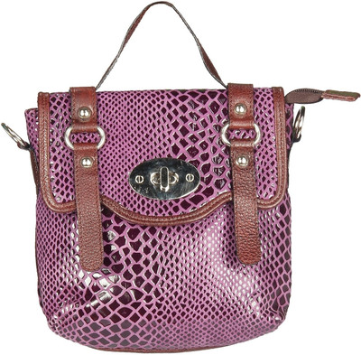

Chanter Women Casual Purple Genuine Leather Sling Bag