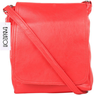 

Lambency Men & Women Casual Multicolor PU Sling Bag