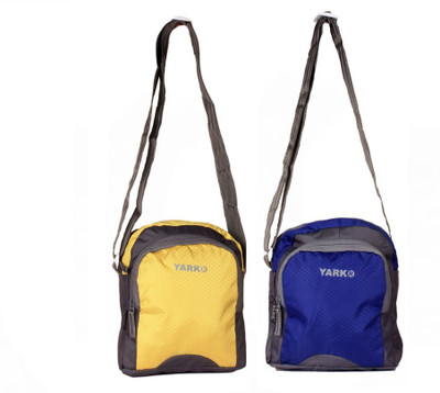 

Yark Men Multicolor Nylon Sling Bag