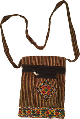 

Minky's Decor Women Casual Multicolor Cotton Sling Bag