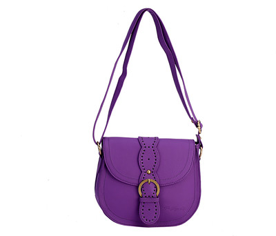 

The Zoya Life Women Casual Purple PU Sling Bag