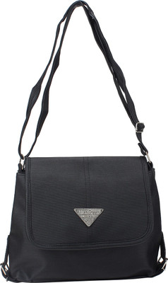

Cottage Accessories Women Black PU Sling Bag
