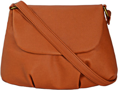 

Bagsy Malone Women Formal Brown PU Sling Bag