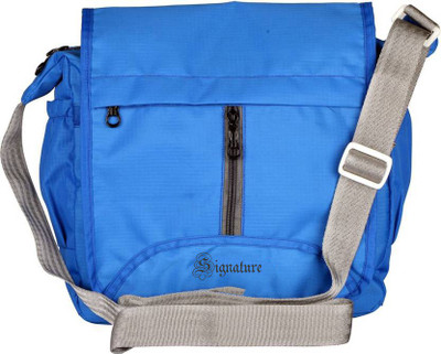 

Msignature Men & Women Casual Blue Polyester Sling Bag