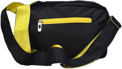 

Cropp Women Casual Black Nylon Sling Bag