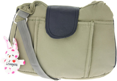 

JG Shoppe Women Casual Beige Polyester Sling Bag