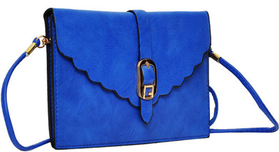 

Hawai Women Casual Blue PU Sling Bag