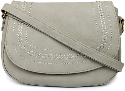 

Cappuccino Women Casual Grey Leatherette Sling Bag