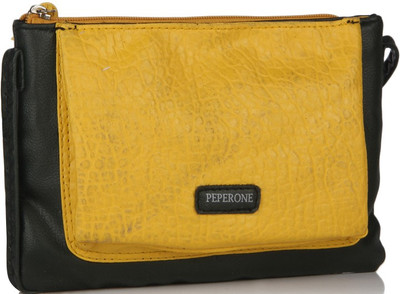 

Peperone Women Casual Green PU Sling Bag