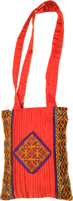 

Minky's Decor Men & Women Casual Red Cotton Shoulder Bag