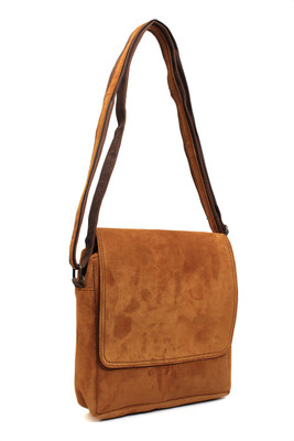 

Hobo Men & Women Formal Brown Genuine Leather Sling Bag