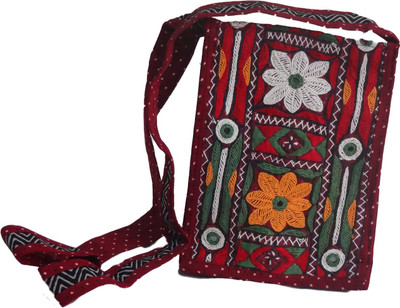 

Minky's Decor Women Casual Multicolor Cotton Sling Bag